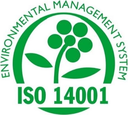 ISO 14001:2015 certification mark